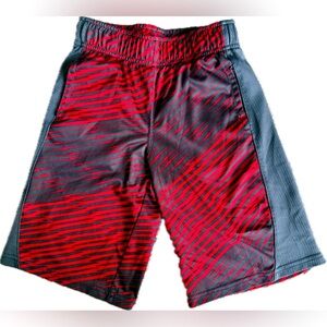 Gymboree Red and Black Striped Boys Athletic Shorts